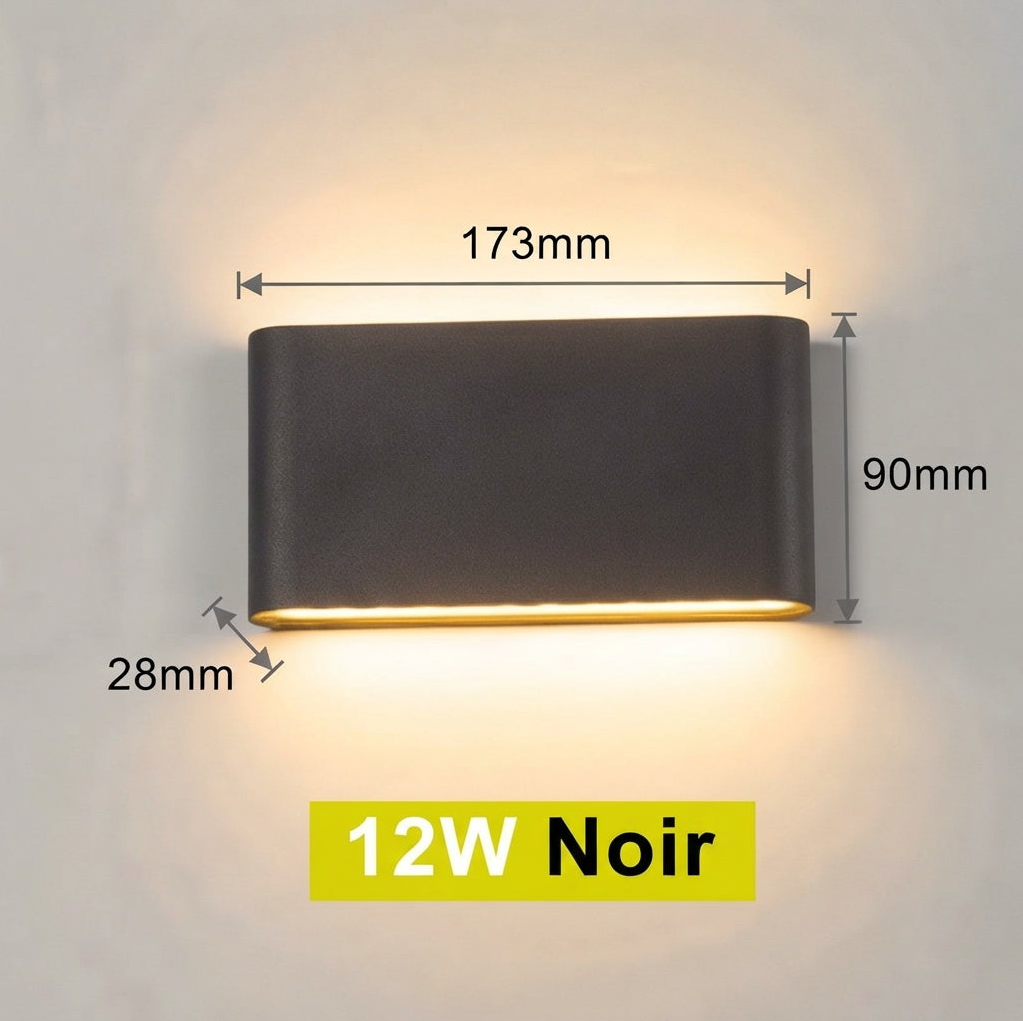 Applique murale LED 6W-12W