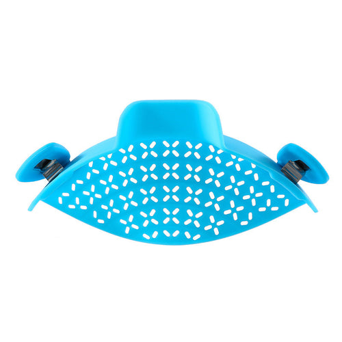 Bouchon d'égouttage latéral en silicone pour casserole