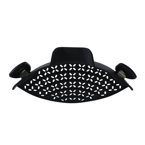 Bouchon d'égouttage latéral en silicone pour casserole