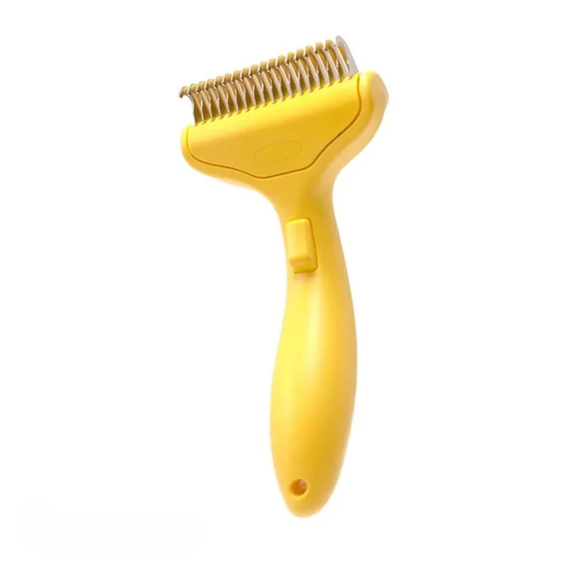 Brosse pour chien en acier inoxydable