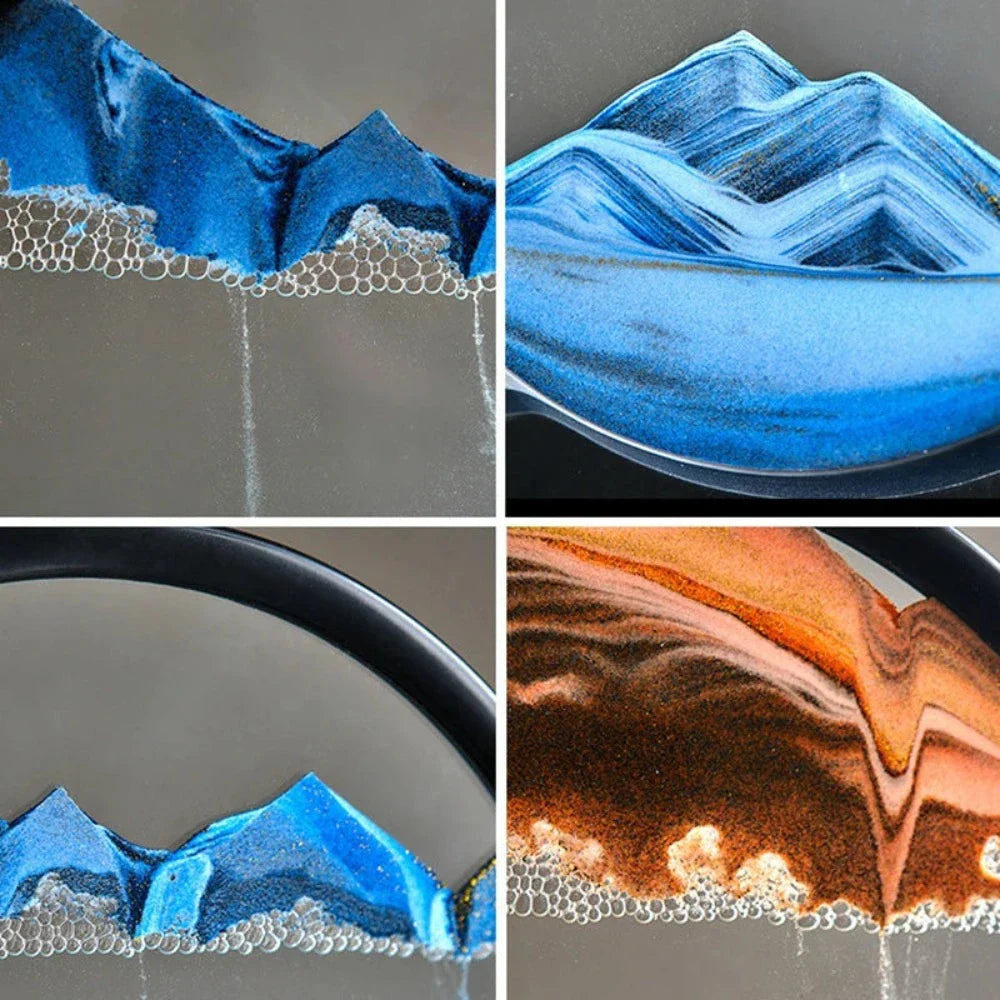Art du sable 3D des profondeurs marines
