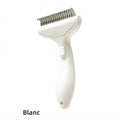 Brosse pour chien en acier inoxydable