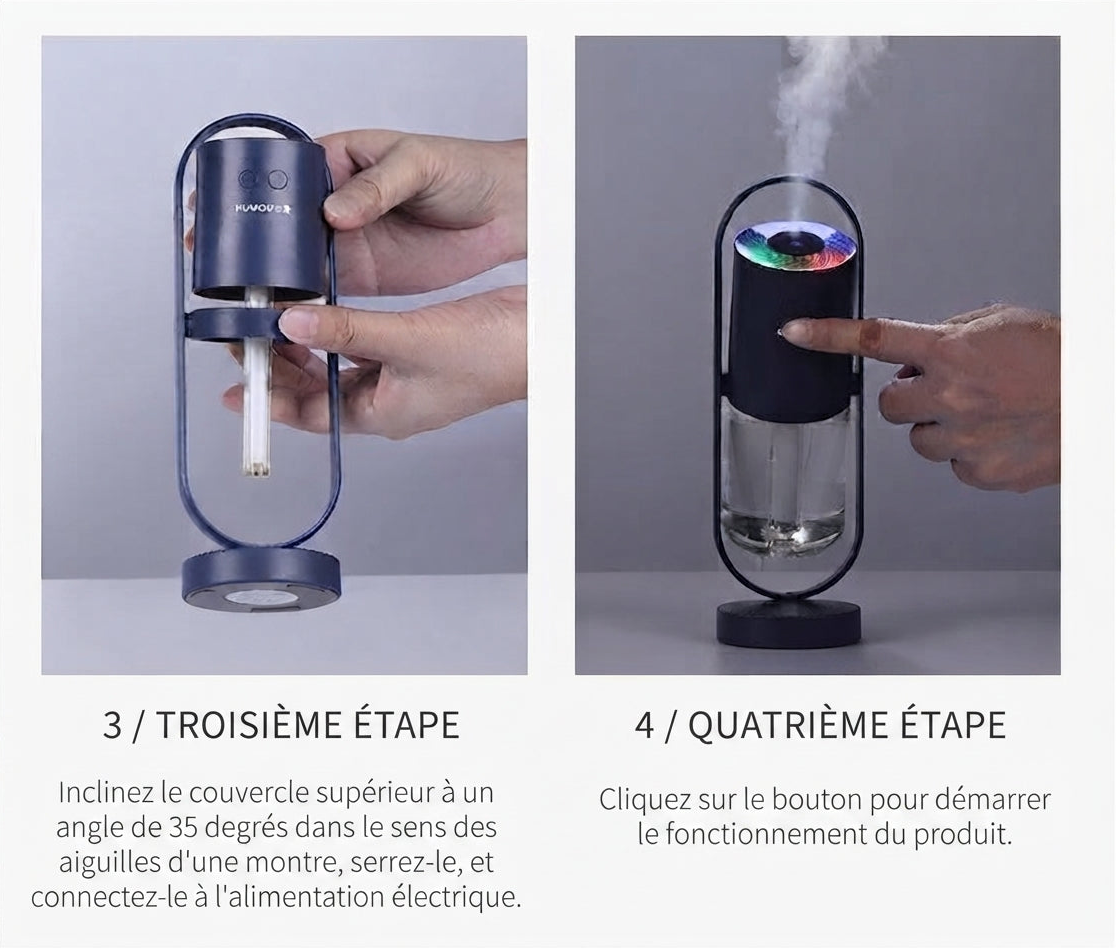 Humidificateur d'air USB Magic Shadow