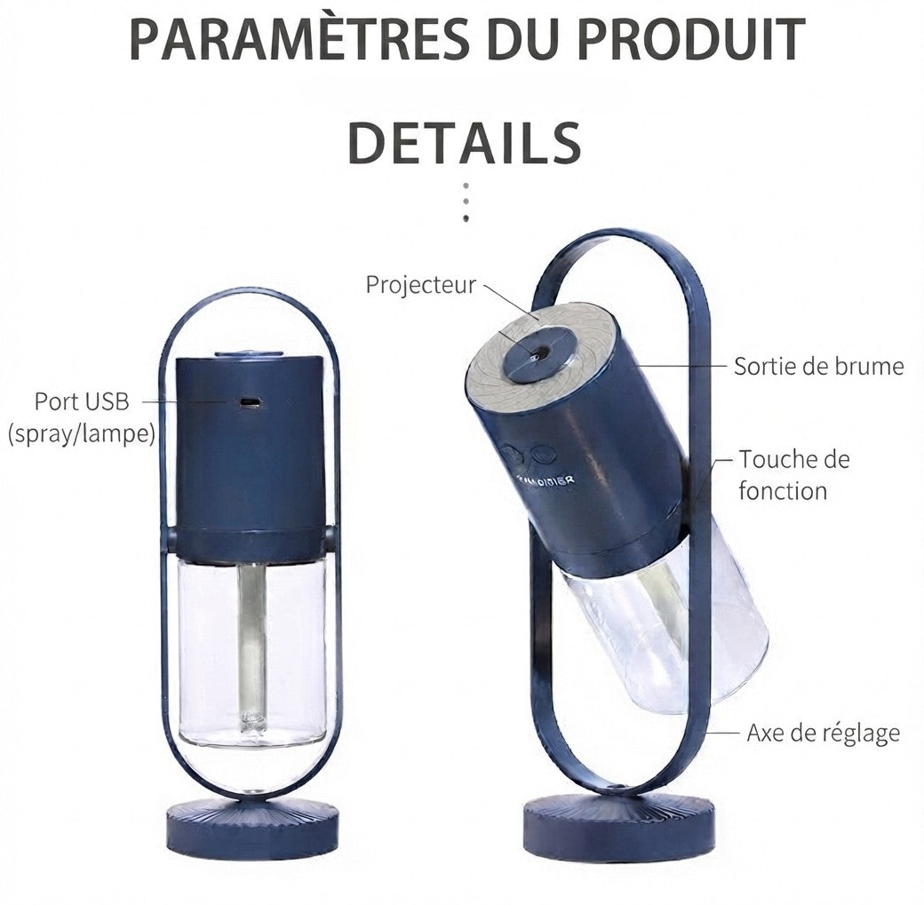 Humidificateur d'air USB Magic Shadow